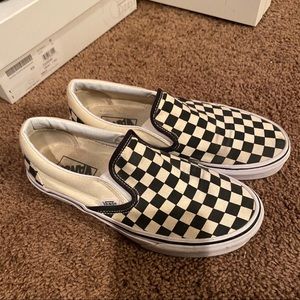 Checkered Vans